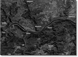 Moselbergang bei Mden und Vorrcken in den Hunsrck